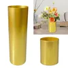 Vases 2024 Year Decorations Metal Planters Elegant Ornaments Iron Flowers Arrangement Vase For Wedding Centerpieces