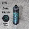 Groothandel Bladerdeeg Bar Soft-Touch Siliconen Wegwerp Elektronische Sigaret Vapes Mesh Coil Vaping Pod Ecig Vape Pen Breze 10000 Elf Bladerdeeg