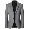 Men's Suits Men Blazers Coats Cashmere Business Casual Formal Good Quality Male Slim Fit Jackets 4XL