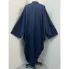 Ethnische Kleidung Frauen Eid Muslim Abaya Ramadan Marokko Batwing Perlen Abayas Arabisch Dubai Strickjacke Lange Robe Kaftan Islam Perlen bescheiden locker