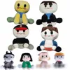 Blox Buddies Plush Toys Blox Buddies nadziewane zwierzęce zabawki urocze miękka lalka kreskówka świąteczna