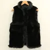 Men's Fur Faux Fur Men's fur leather vest spring and winter warm wool collar vest retro ethnic casual wear 231211