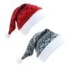 ベレー帽の秋の冬のクリスマスハットぬいぐるみサンタクロースパーティーイベント装飾ゴラスパラホンブレス