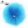 Llaveros Furling DIY 12 PCS Fluffy Faux Fur Pom Ball 12cm Bolso Coche Llavero Accesorios Sin