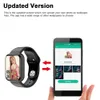 Für IOS Android Y68 D20 Smart Watch Fitness Armband Blutdruck Herzfrequenz Monitor Schrittzähler Aerobic-Übung Armband Männer Frauen Smart Watch