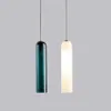 Lampes suspendues Lampe pendante moderne LED Verre Nordic Luminaires suspendus Suspension Creative Living Chevet Chambre Intérieur Cha257l