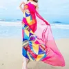 スカーフカラフルなラップスカーフサンプルーフ長方形多機能サロンドレス女性アクセサリー