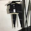 Designer yoga terno sem mangas push up colete impresso yoga leggings definir mulheres ginásio jogging yoga wear