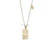 Colliers pendentifs 12 signes du zodiaque collier chaîne de clavicule en or pendentifs Lion Cancer charme étoile tour de cou astrologie colliers pour femmes Fash Dhitp