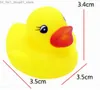 Bath Toys 60-300 st Squeaky Rubber Duck Duckie Float Bath Toys Baby Shower Water Toys For Swimming Party Toys Gifts pojkar Girls Q231212