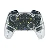 Game Controllers Wireless Gamepad With TURBO Bluetooth-compatible Controller Transparent 800mAh 6-axis Gyro For Switch/Switch OLED Console