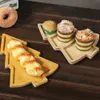 Decorative Plates Cutting Board Christmas Tree Shaped Charcuterie Restaurant Dessert Boards Wooden Tray for Food Appetizers Desserts Snacks Sushi 231212