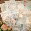 Memo kort kuddar vindfall retro scrapbooking vintage dekoration bakgrund 20st/lot pappersmaterial skräp changning journal