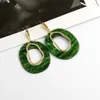 Dangle Earrings European And American Exaggerated For Women Simple Fashionable Exterior Design Durable Pendants