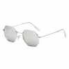 Moda Sekizgen Güneş Gözlüğü Erkekler Kadınlar 54 Tasarımcı UV400 Lens Metal Çerçeve Güneş Gözlükleri Açık Mekan Gölgeleri