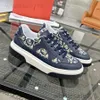 Man Designer Sneakers Luxury Casual Shoes äkta löpande läder vintage klassisk mesh trasa skateboard vintage kalvskinn modetränare tränare för storlek45