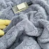 Blankets Home Thick Bed Blanket Lamb Cashmere Fleece Plaid Blankets Winter Warm Double Sided Throw Sofa Cover born Wrap Kids Bedspread 231211