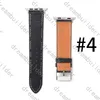 designer straps Watchbands Watch Band 42mm 38mm 40mm 44mm iwatch 2 3 4 5 bands Leather Strap Bracelet Fashion Stripes