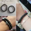 Charme Bracelets 6mm 8mm 10mm perles de pierre volcanique naturelle Bracelets lave noire hommes Bracelet aromathérapie huile essentielle diffuseur Bracelet pour femmes L231214