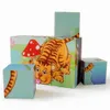 3D Puzzles Romboss Magnetic Blocks Toy for Children Montessori Learning Educational Toys Animal Cognition Jigsaw Puzzle Games 231211