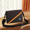 Top Quality Designer bag Men Woman shoulder bags Wallets Black Color splicing Leather Messenger bag handbags purse fashion Business Briefcase Cross Body bookbag