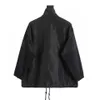 Mens jaqueta Balanciigss Coat 2024 Top Moda Marca Catwalk estilo online Oreo vermelho preto e branco Assault Casual feminino P9GV