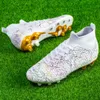 2024 Scarpe da calcio professionali da uomo per donna Scarpe da calcio AG per bambini per giovani Ragazzi Ragazze Scarpe da allenamento per unghie lunghe alte per bambini