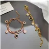 Luxo famosa marca jóias rosa ouro aço inoxidável numerais romanos pulseiras pulseiras charme feminino popular pulseira para mulher g306z