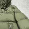 Mens Down Parkas Winter Goose Jacket Thickened Warm Waterproof 90% Filling Comfortable Versatile Coat 231212