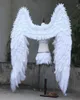 Costumed Luxury White Angel Wings Automobile Exhibition Stage Performance Displays Shooting Props EMS 4677963