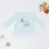 Ensembles de vêtements Noël fille barboteuse tenues pyjamas bébé garçons vêtements ensemble nom broderie bulle body enfant en bas âge à manches longues pantalon combinaison 231211