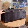 Men Fashion Duffle Bag Triple Black Nylon Travel Bags Mens Handle Luggage Gentleman Business Tote with Shoulder Strap Rave Reviews302G