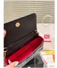 Women mini Wrist bag Fashion Shopping Satchels Shoulder Bags Hardware handle handbag leather chain crossbody messenger bag Luxury designer purse black wallet tote