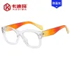 Spersonalizowane okulary gradientu w kolorze nóg, w tym samym stylu co jesienne i zimowe szklanki Zhou Jieqionga