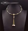 Glseevo Natural Freshwater Pink Pink Baroque Pearl Necklace on Mekn Woman Handmade Tassel Pendant Style Vintage Jewelry GN0274 210929826843987