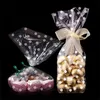 Gift Wrap Irregular White Dot Clear Cellophane Film Roll Flower Bouquet Baskets Wrapping Paper Arts Crafts 231211