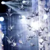 Avrupa sinek kuşu şeffaf akrilik kuş su damlacıkları hava tavan ev dekorasyon el sahne düğün dekorasyon sahne g235s