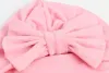 Baby Girls boys Bow Knotted hat Infant toddler bow-knot Indian Hats cotton Candy colors kids Caps BJ