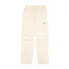 Pantalons pour hommes Y2k High Street Lettre Broderie Pantalones Hombre Casual Cordon Pantalon de survêtement Unisexe Harajuku Plissé Baggy Pantalon Oversize