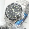 Antique watch retro watch men's 40mm Black Dial Black aluminum plate ring luminous fashion men's Watch2173
