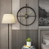 Relógios de parede 80 cm de relógio grande silencioso design moderno para decoração de casa, estilo de escritório pendurado relógio Clockscks