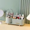 Storage Boxes Cosmetic Display Stand Rotating Makeup Organizer Capacity With 360-degree Box For Eyeshadow