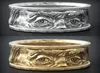 Креативные необычные украшения для лица с резьбой, взгляд на оба глаза, золотые кольца, размер 712, для мужчин и женщин, очаровательные подарки на Хэллоуин, MENGYI Cluster9978136
