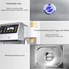 Automatisk glassmaskin Tre smaker Glass Makers Sweet Cone Freezing Equipment Commercial 1250W