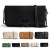 Damen Luxusmode Zadig Kette Voltaire Umhängetaschen Pochette Rock Swing Your Wings Tote Mann Designer Echtleder große Clutch-Klappe Cross Body Trunk Handtasche