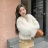 Women's Fur 2023 Imitation Coat Winter Jacket One Young Fashion Short