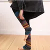 Femmes chaussettes longues noël jambières femmes hiver chaud tricoté genou haute jambières bas Leggings