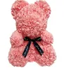 RTS Roze teddybeer van 25 cm met geschenkdoos Kersthuwelijkscadeau voor verjaardag vriendin 1542734