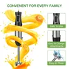 Fruit Vegetable Tools Electric Stick Hand Blender 5 in 1 Handheld Mixer 1200W 220V Stainless Steel Blade Meat Immersion Egg Whisk Juicer 231212