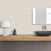 Väggklistermärken Vividtiles 3D Vinyl Waterproof Kitchen Backsplash Sticker Peel and Stick Wallpaper Premium Strong Ahesive Tile Decals 231212